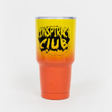 Conspiracy Club Tumbler. Front