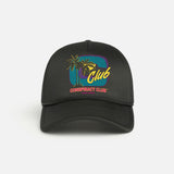 Conspiracy Club Black Trucker Hat