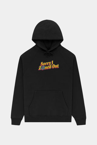 Zoned Out Black Hoodie