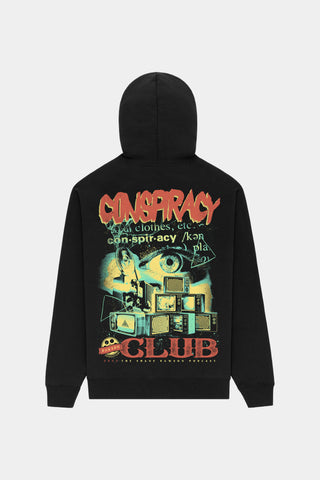 Conspiracy Zone Hoodie.Back